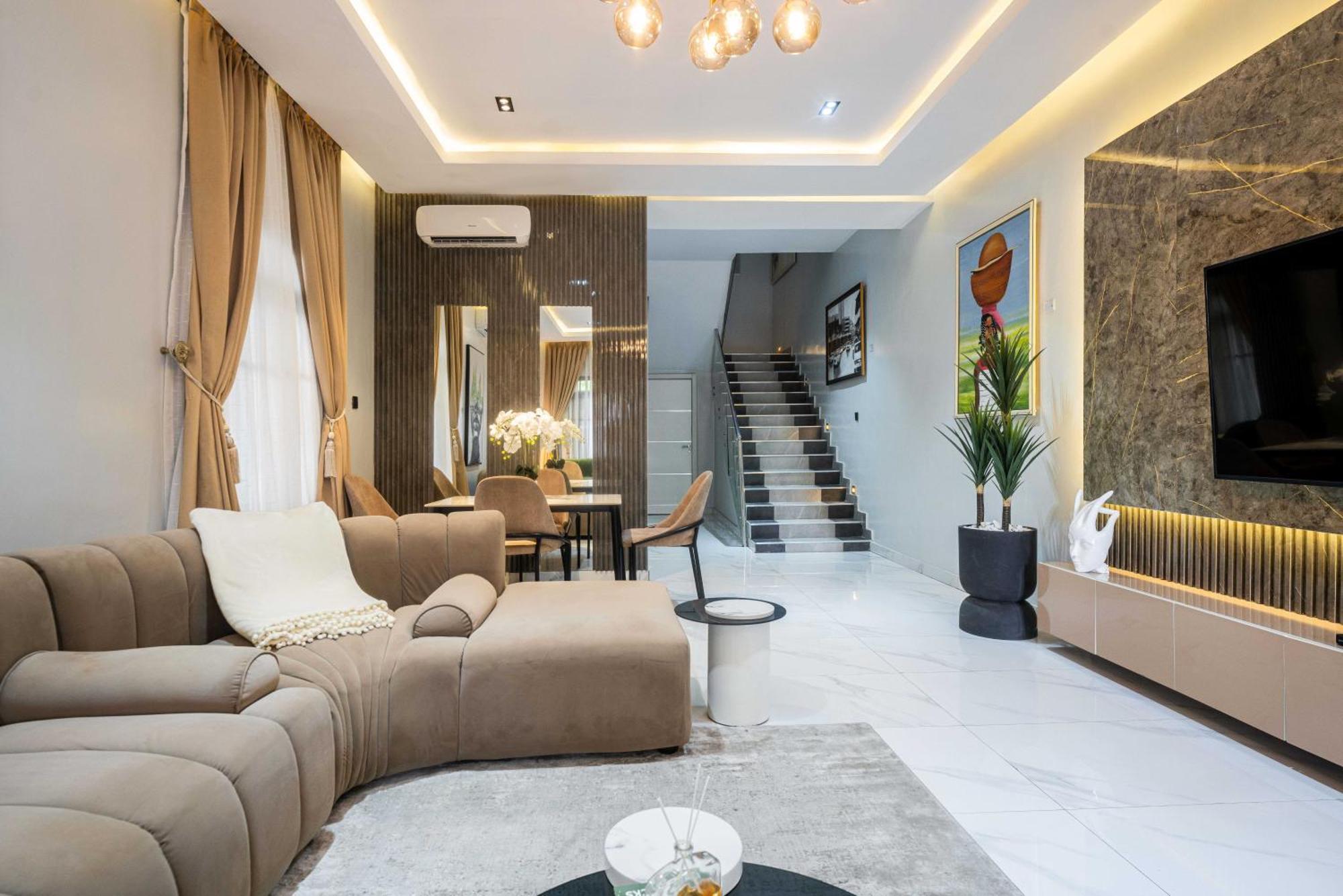 George Residence Ikoyi ลากอส ภายนอก รูปภาพ